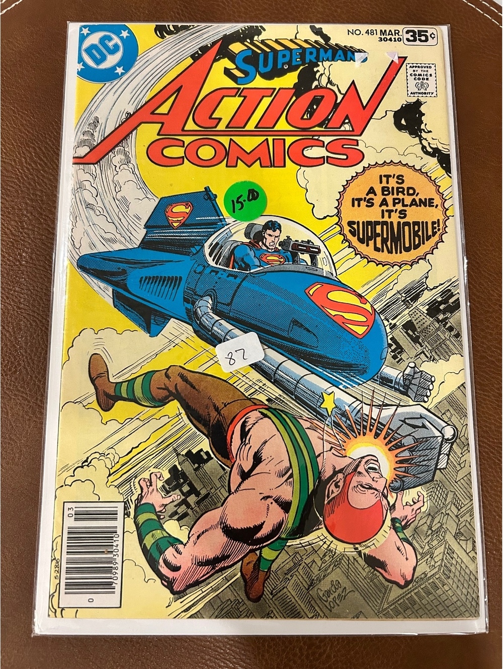 Superman Action Comics No. 481 March Issue Vintage Comic Book